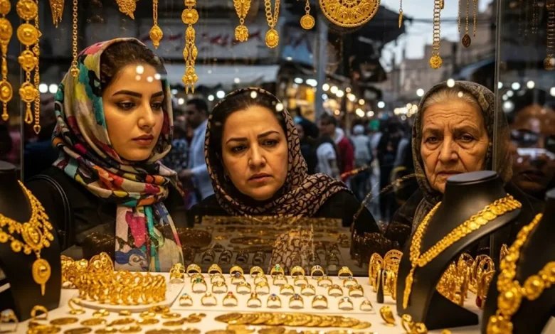 تصویر شمش‌ها و سکه‌های طلا برای طرح زرین تأمین
